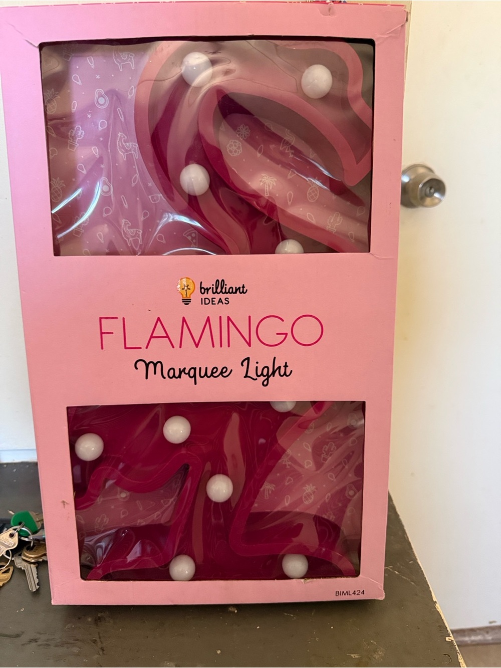 Flamingo Marquee Light - Pink